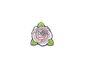 "White Rose" Lapel Pin