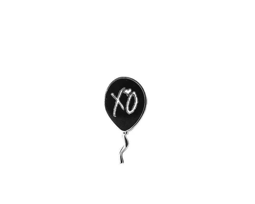 "XO House of Balloons" Lapel Pin
