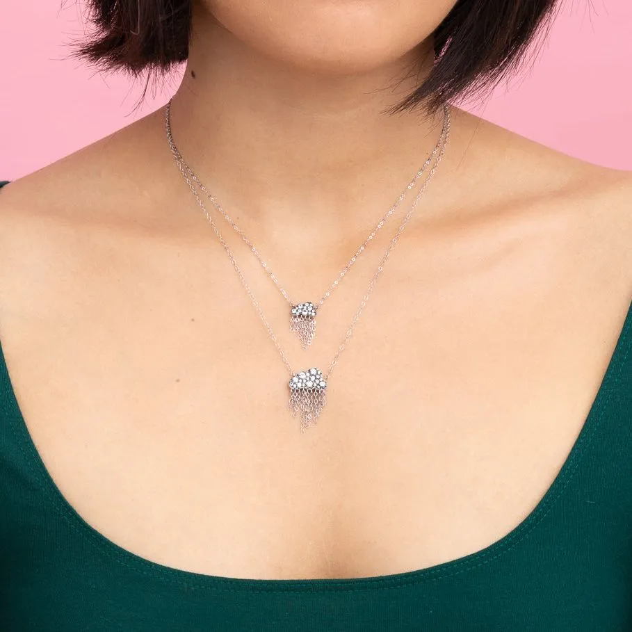 Rain Cloud Necklace