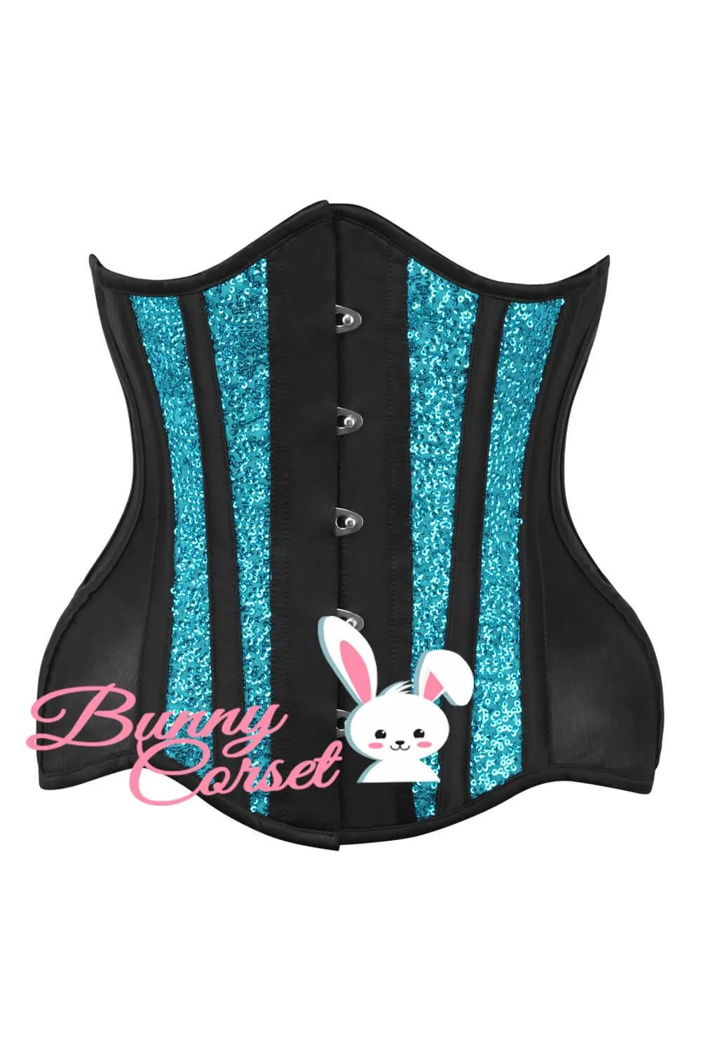 Rakkon Mesh Sequin Couture Corset