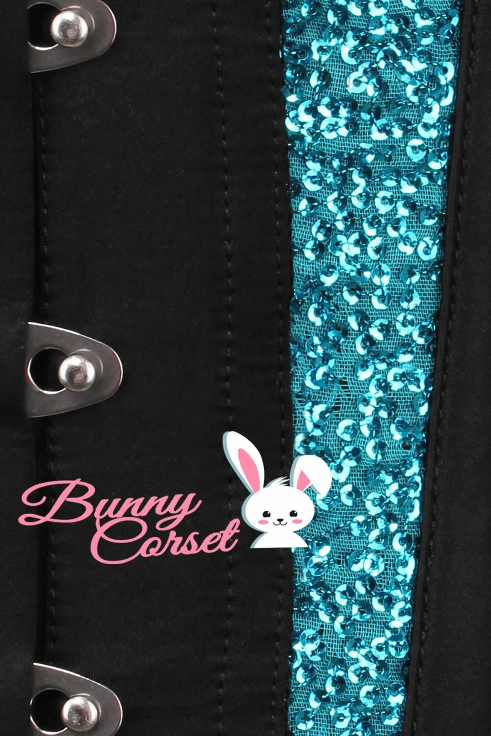 Rakkon Mesh Sequin Couture Corset