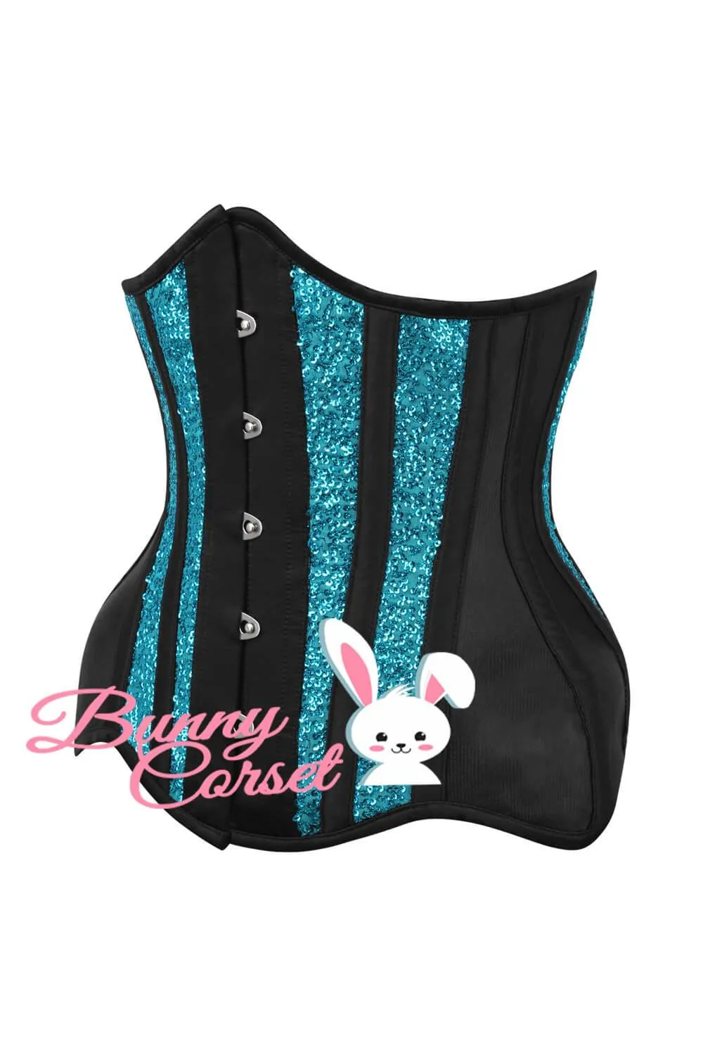 Rakkon Mesh Sequin Couture Corset