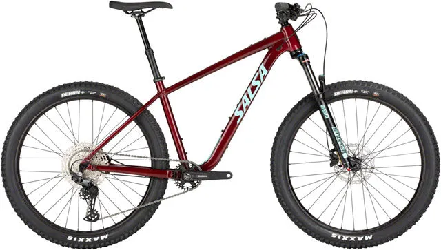 Rangefinder Deore 12 27.5  Bike - Dark Red