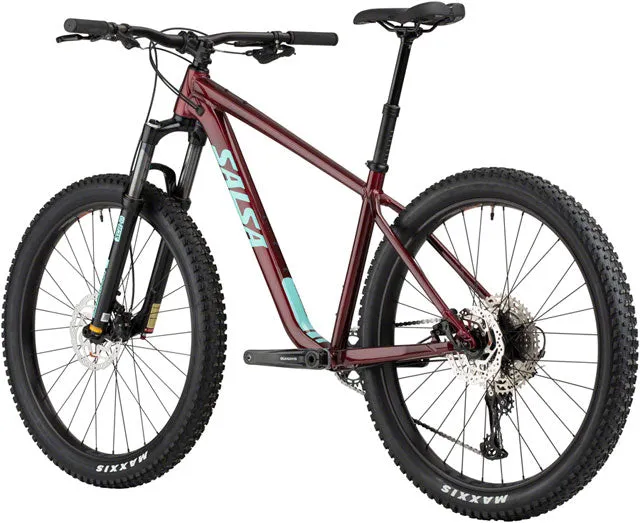 Rangefinder Deore 12 27.5  Bike - Dark Red