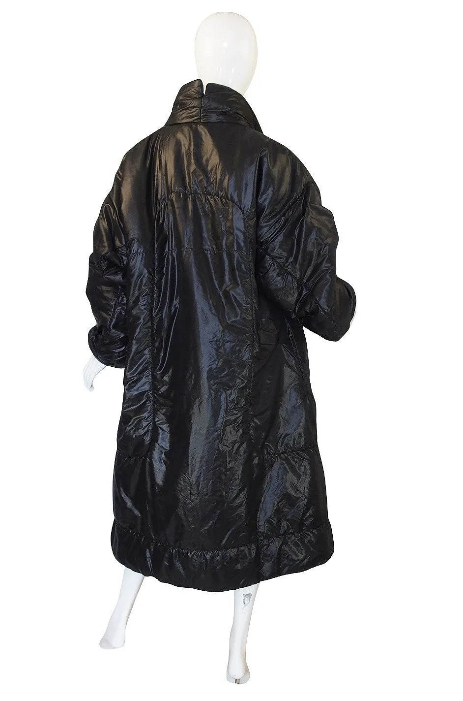Rare Early 1980s Norma Kamali Sleeping Bag Coat