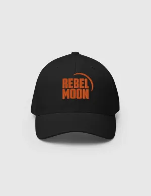 Rebel Moon Structured Twill Cap [Black]