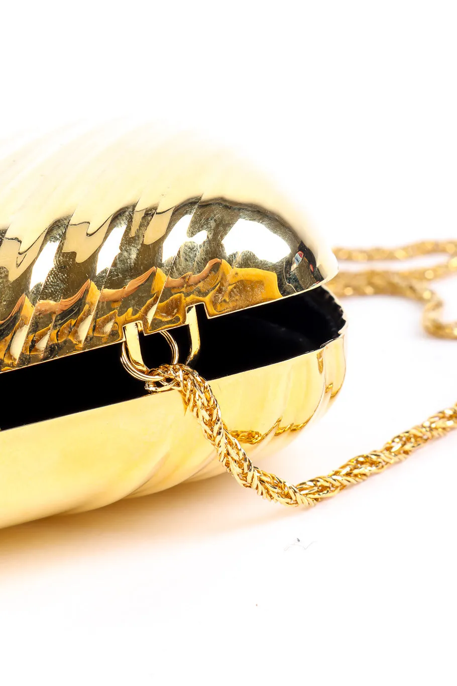 Rectangular Metal Clutch Bag