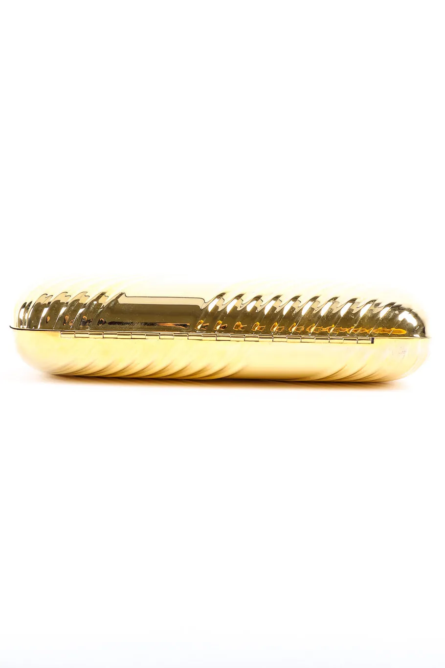 Rectangular Metal Clutch Bag