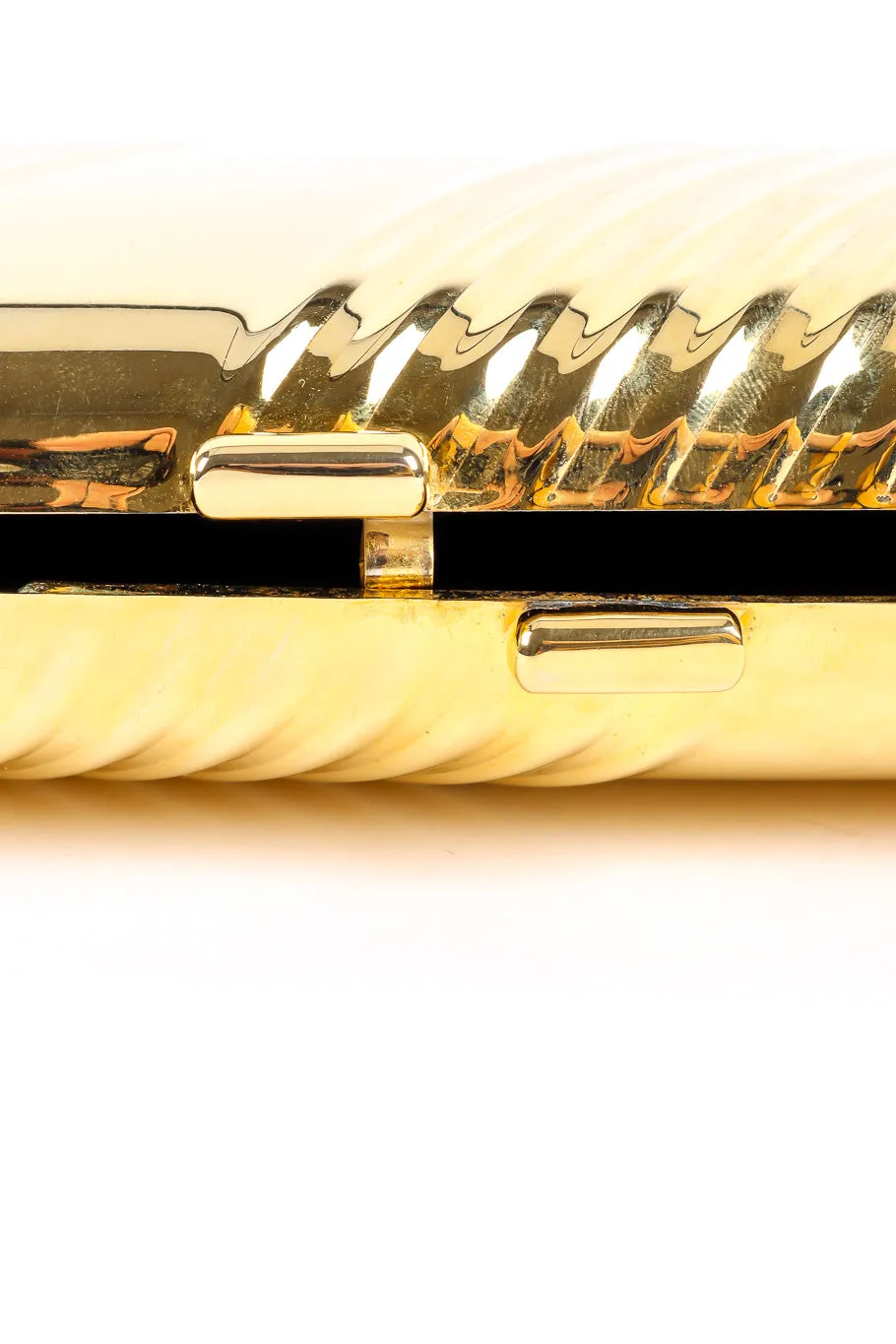 Rectangular Metal Clutch Bag