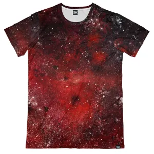 Red Galaxy Craters Men's Tee