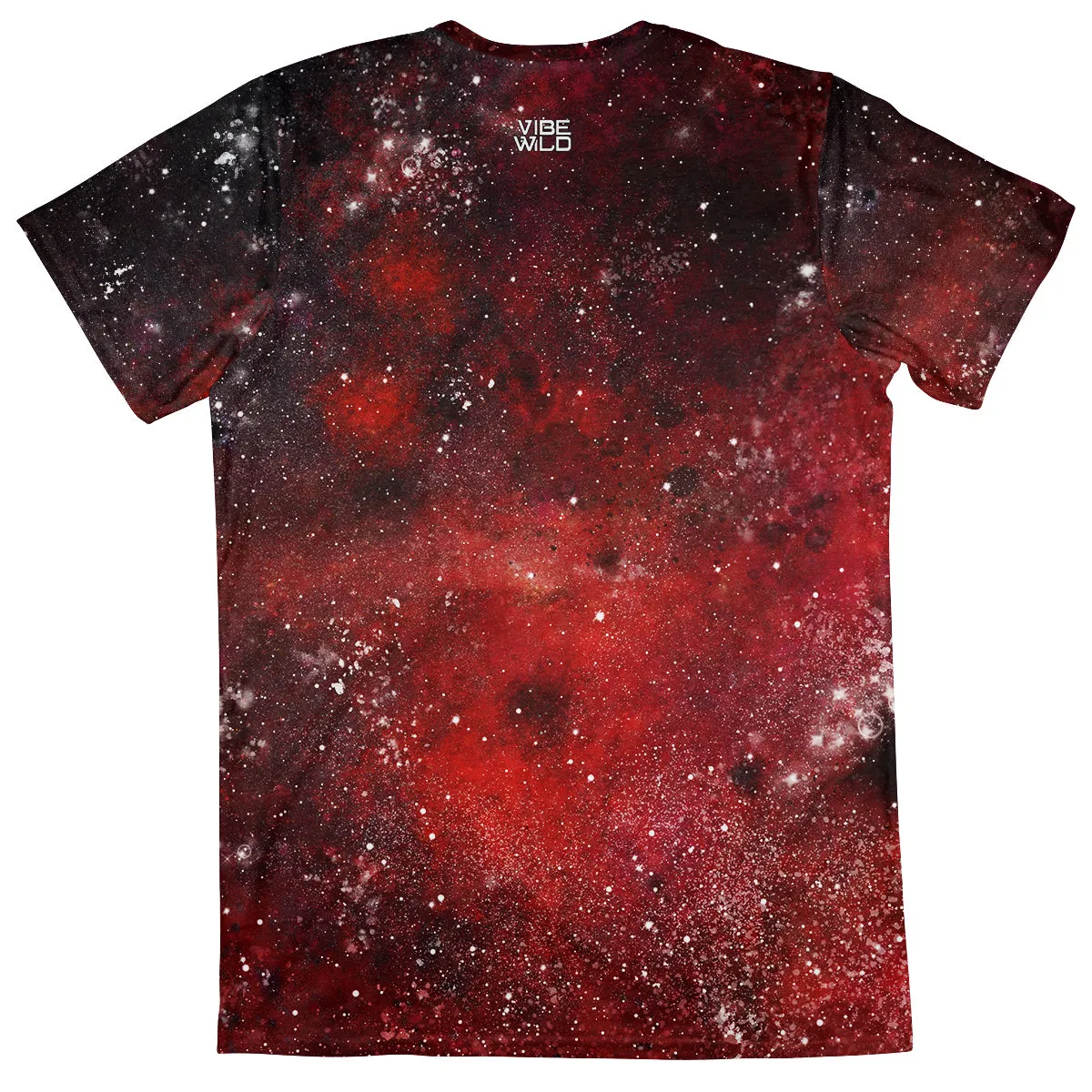 Red Galaxy Craters Men's Tee