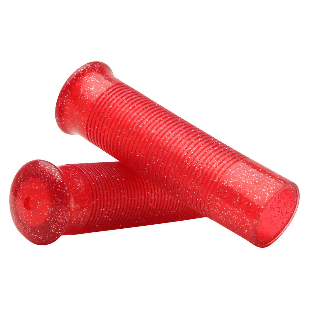 Red Metal Flake Grips