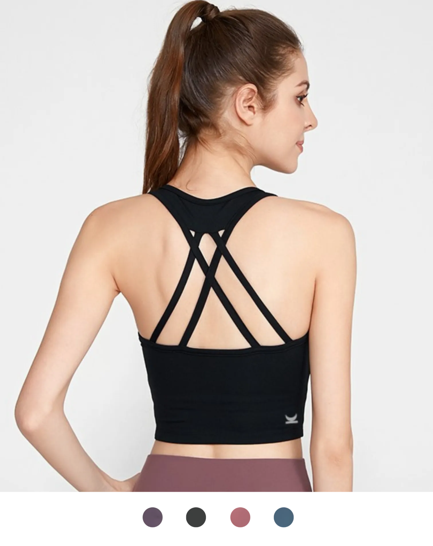 Reina Strappy Back Bra-Top (XS-S)