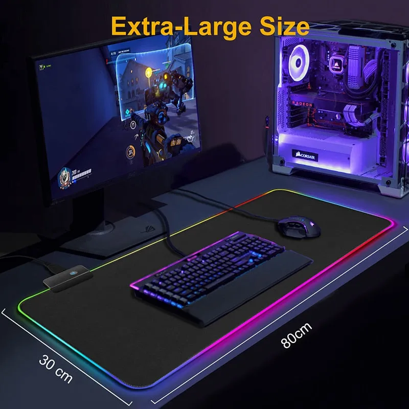 RGB Gaming Large Mouse Pad