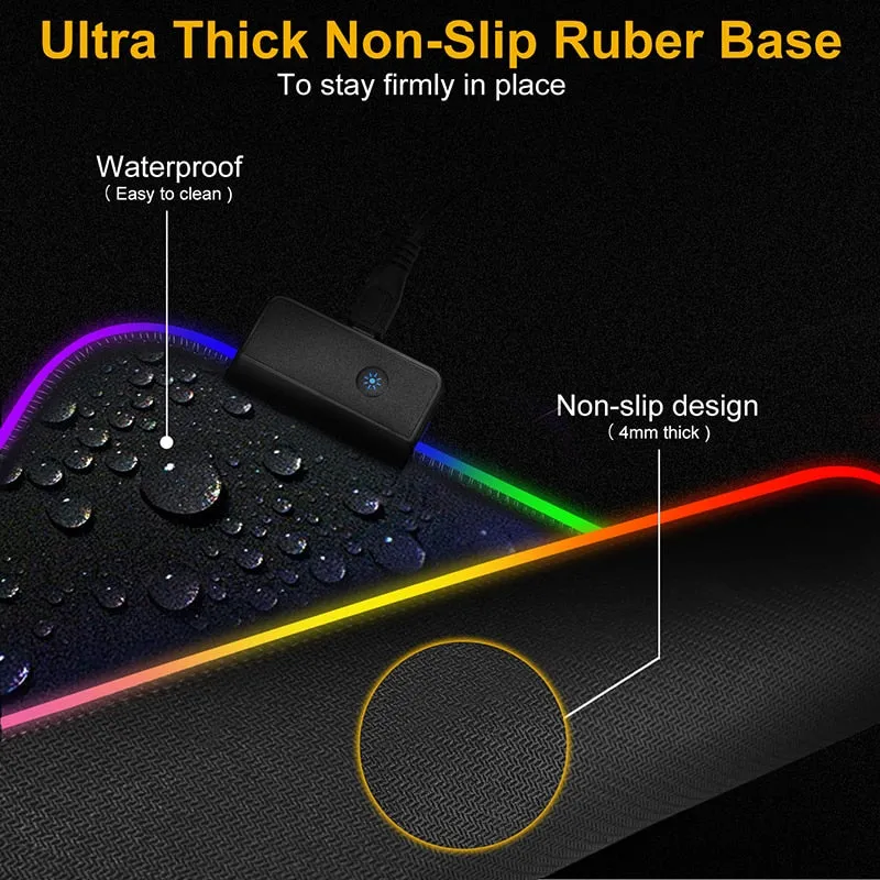 RGB Gaming Large Mouse Pad