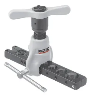 Ridge Tool Company Flaring Tools, 1/8, 3/16, 1/4, 5/16, 3/8, 1/2, 5/8, 3/4 in, 83037