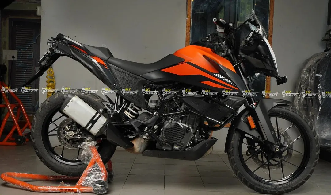 RLZ Carbon Fiber Clutch Cover Protector for KTM Adventure 250/390