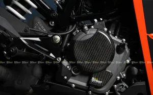 RLZ Carbon Fiber Clutch Cover Protector for KTM RC 390 2018 