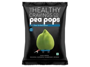 Roasted Pea Pops - Char-Grilled Spices (The Healthy Cravings Co)