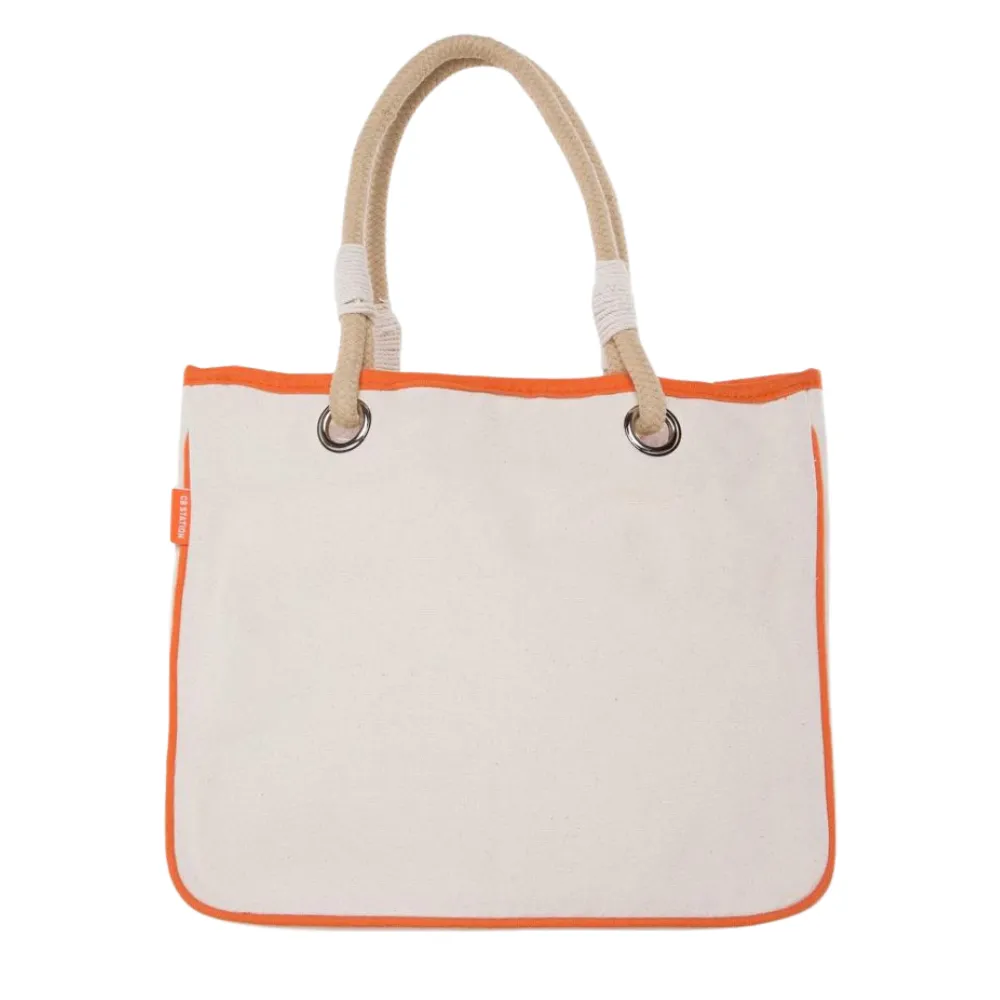 Rope Tote -- Orange