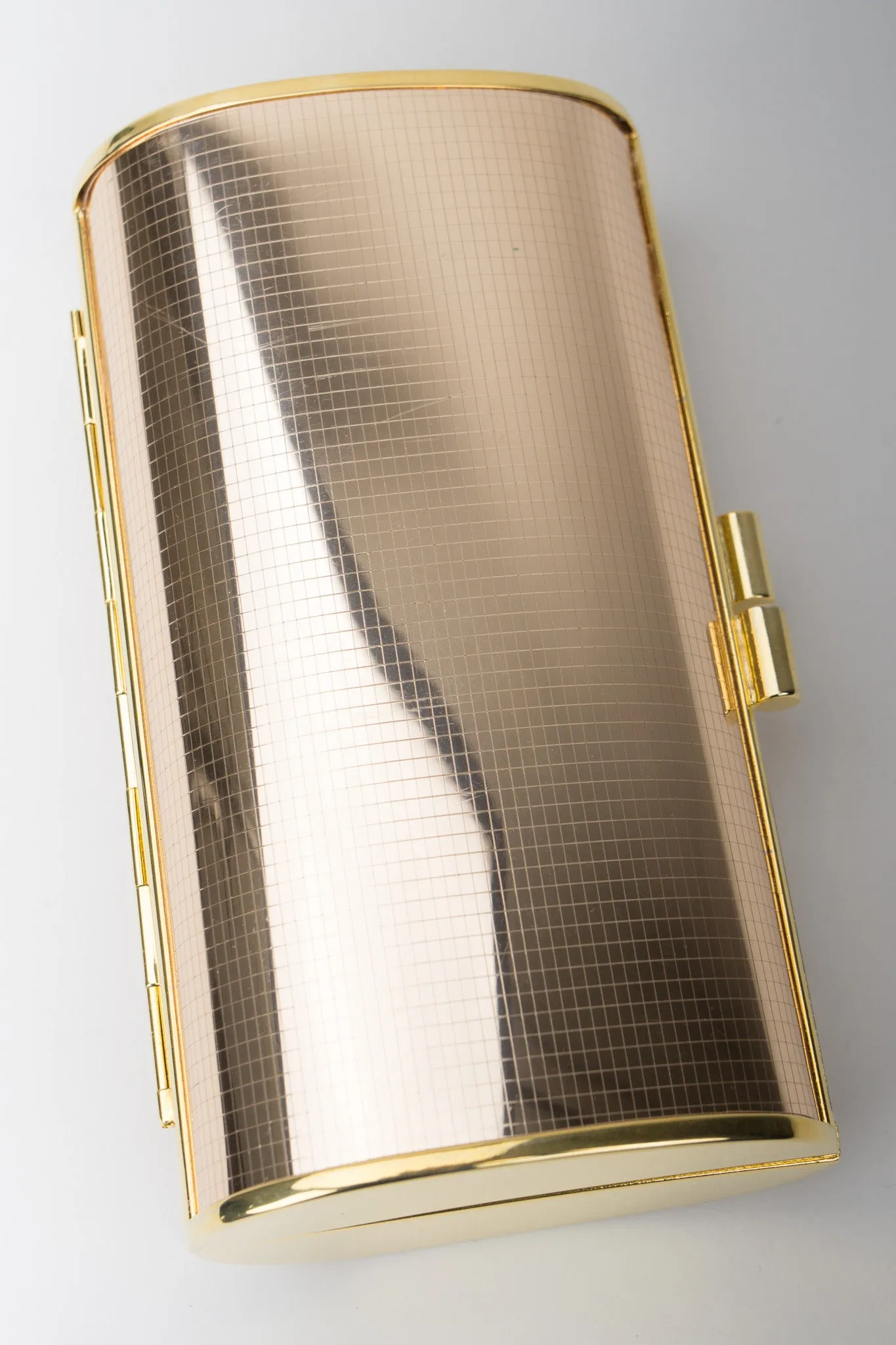 Rose Gold Mirror Disco Clutch