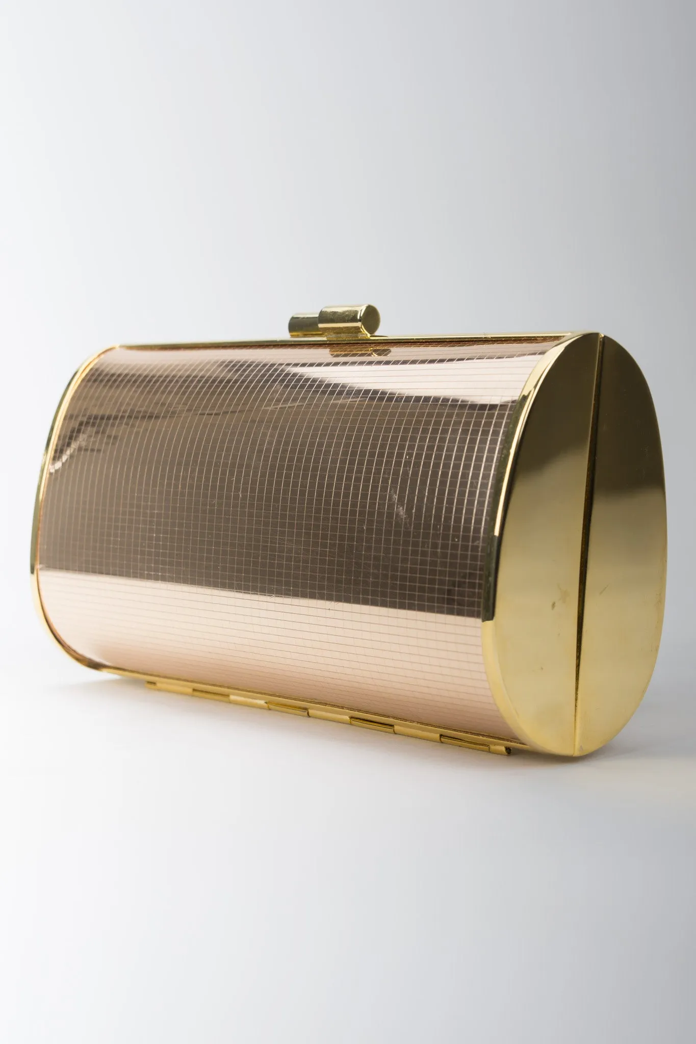 Rose Gold Mirror Disco Clutch