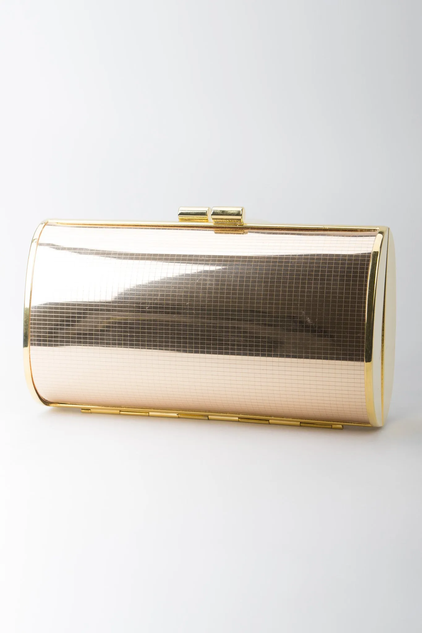 Rose Gold Mirror Disco Clutch