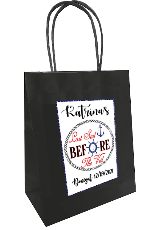 Sailor theme personalised Hen Party Bag