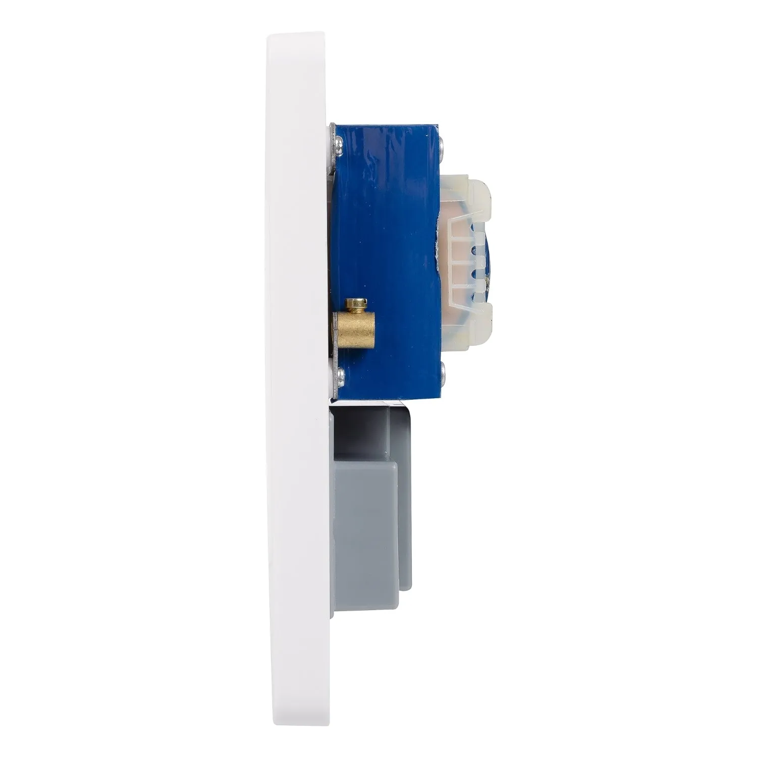 Schneider Electric GGBL7090S Lisse White Moulded 115/230V Dual Voltage Socket