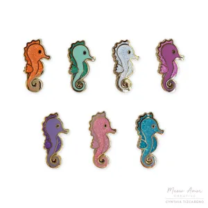 Seahorse Mini Enamel Pin