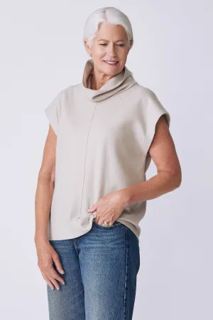 Seamed Turtleneck - Mink