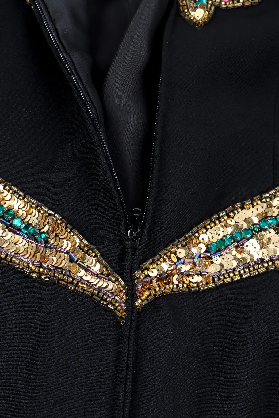Sequin Beaded Midi Dress