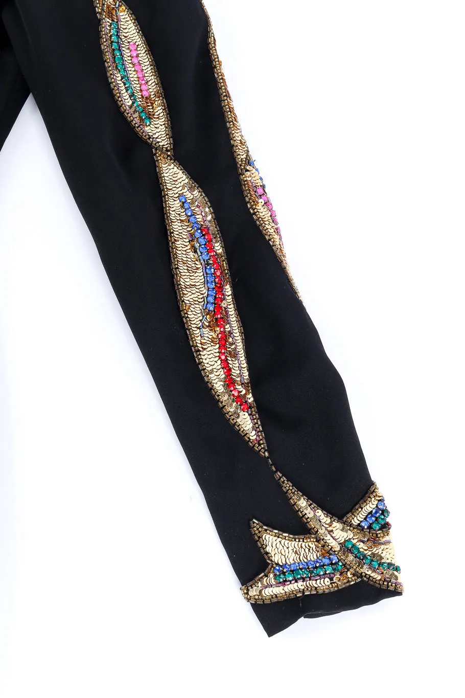 Sequin Beaded Midi Dress