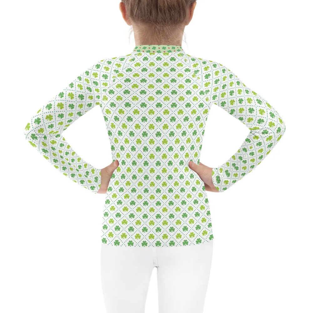 Shamrocks and Ladybugs - Kids Rash Guard