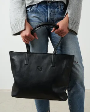 shopping tote -  nero