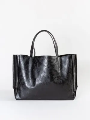 sideways tote - black camo