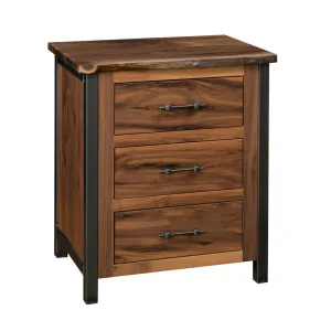 Silverton Live Edge Walnut Nightstand