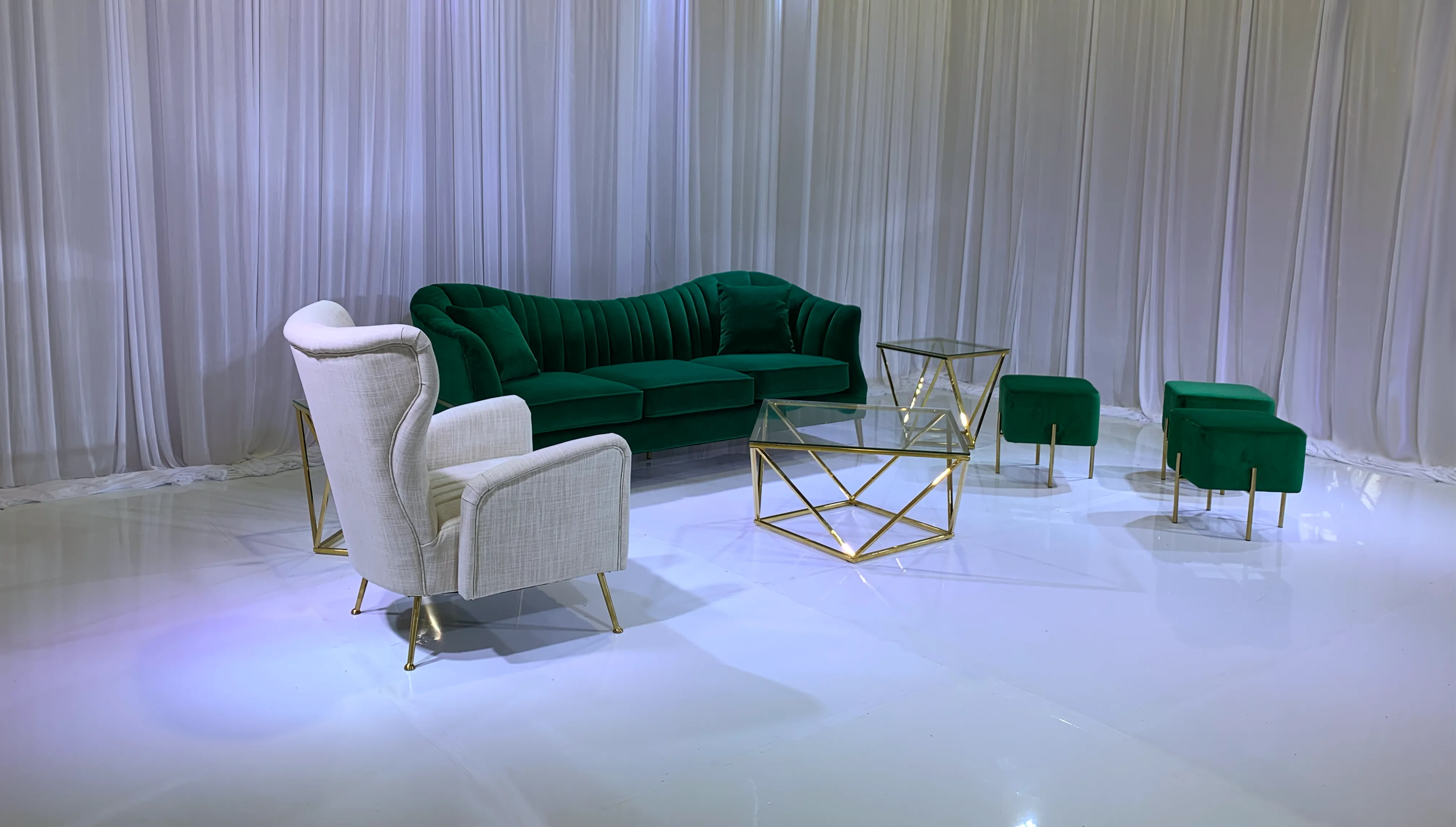SINCLAIR SOFA GROUPING 2 - EMERALD