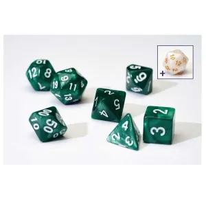 Sirius Dice Set - Pearl Green Acrylic