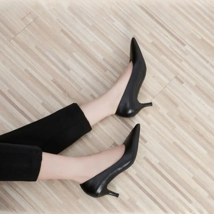 Size 3 Low Heels For Small Feet Women MS250