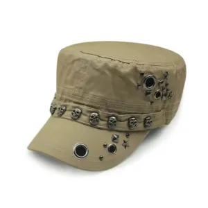 Skull Rivet Military Hats