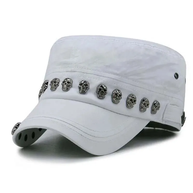 Skull Rivet Military Hats
