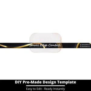 Small Edge Control Side Label Template 185