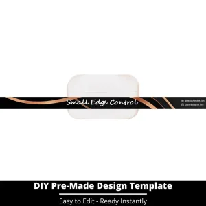 Small Edge Control Side Label Template 199