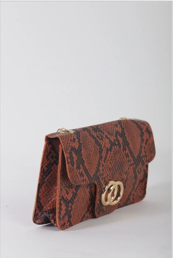 Snake Print Crossbody