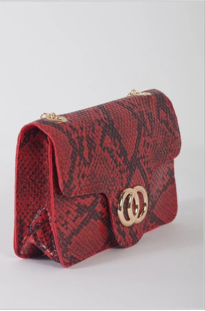 Snake Print Crossbody