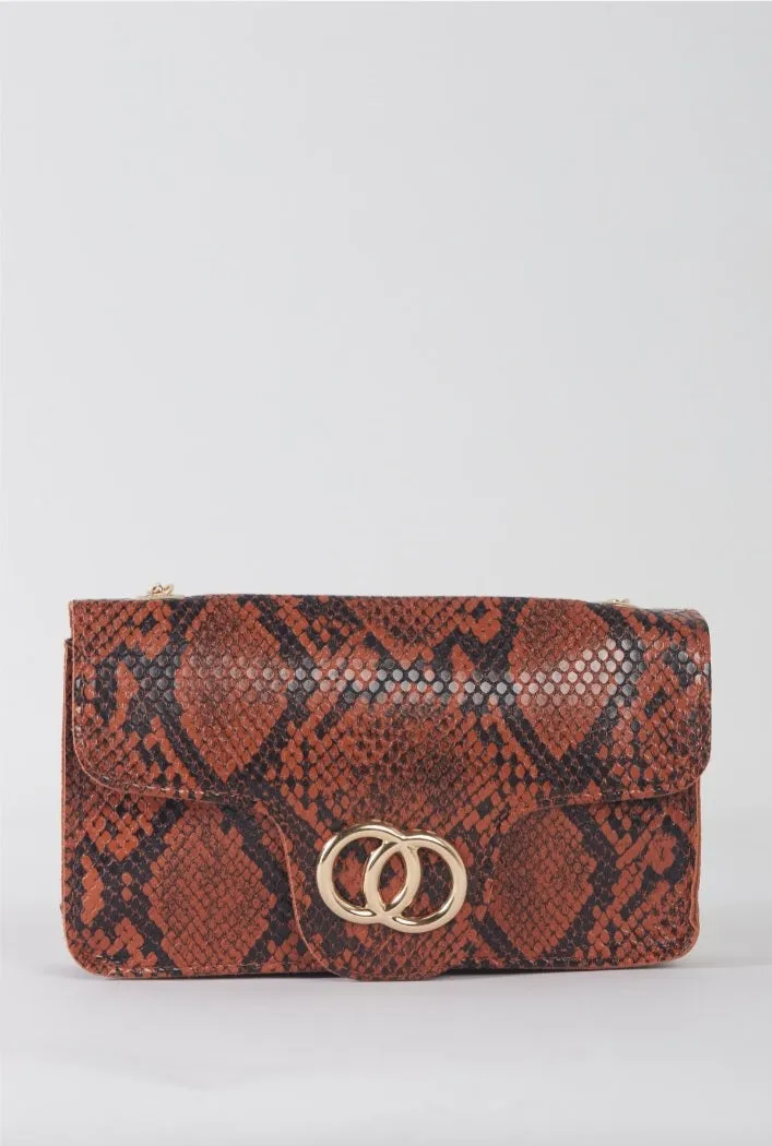 Snake Print Crossbody