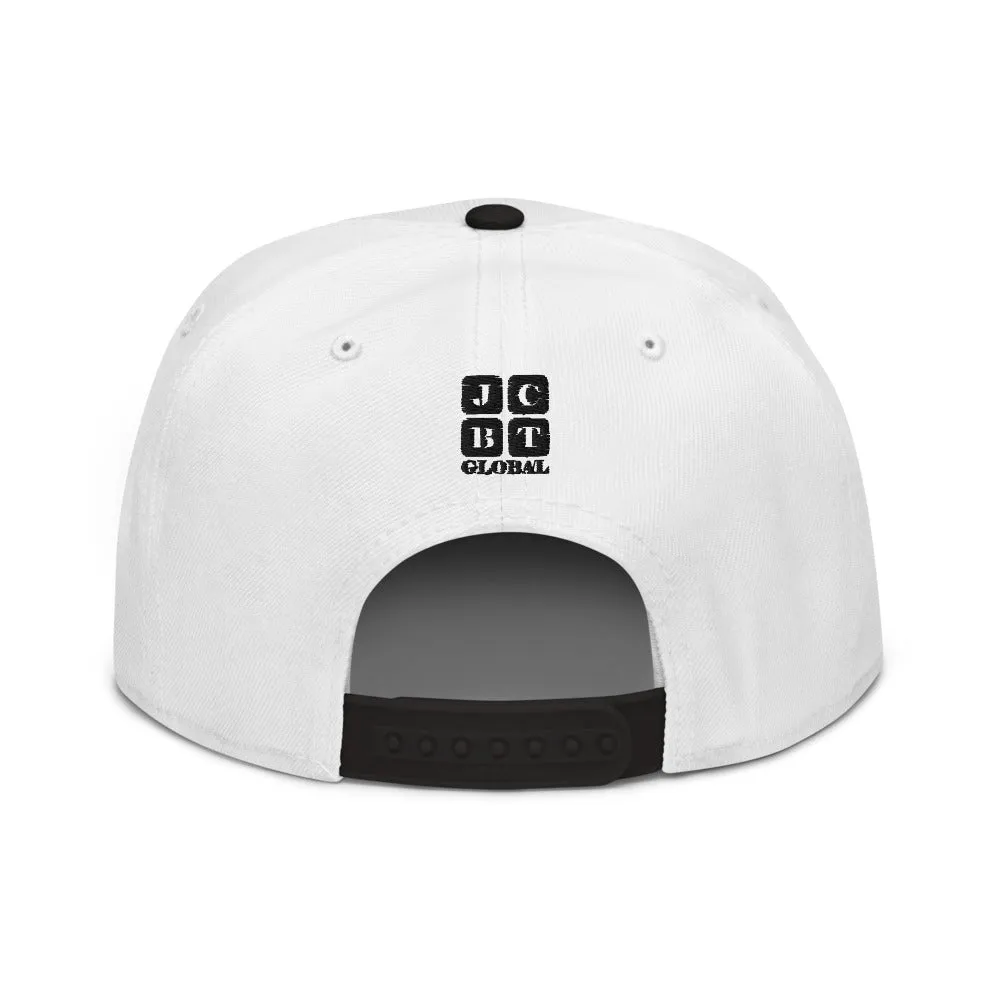 Snapback Hat "1051-0051 Born To Play Futbol (Black Logo)"