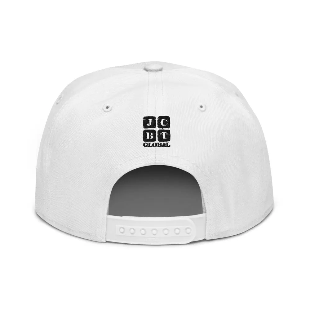 Snapback Hat "1051-0051 Born To Play Futbol (Black Logo)"