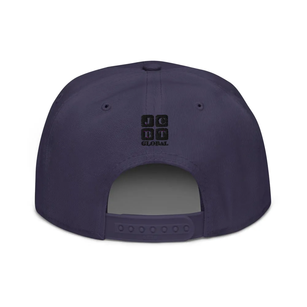 Snapback Hat "1051-0061 Born To Surf (Black Logo)"